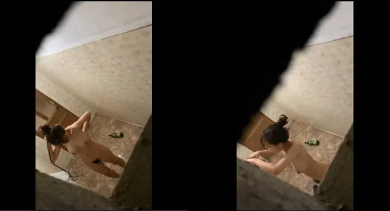 Quay lén nữ sinh vú bự tắm